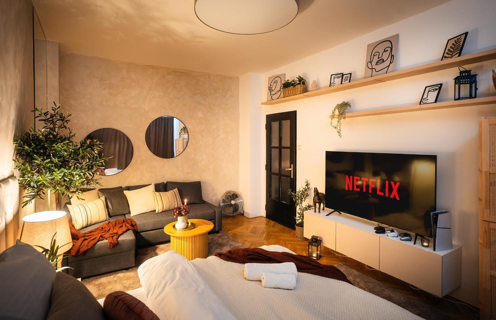 Apartmán 2br 1,5bath Chic Near Wenceslas Square Praha